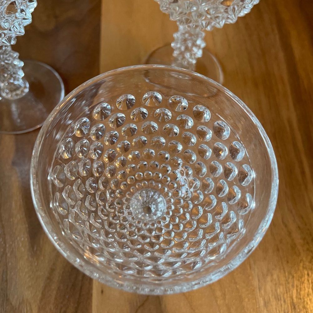 Elegant Clear Glass Goblet - Picture 8 of 8